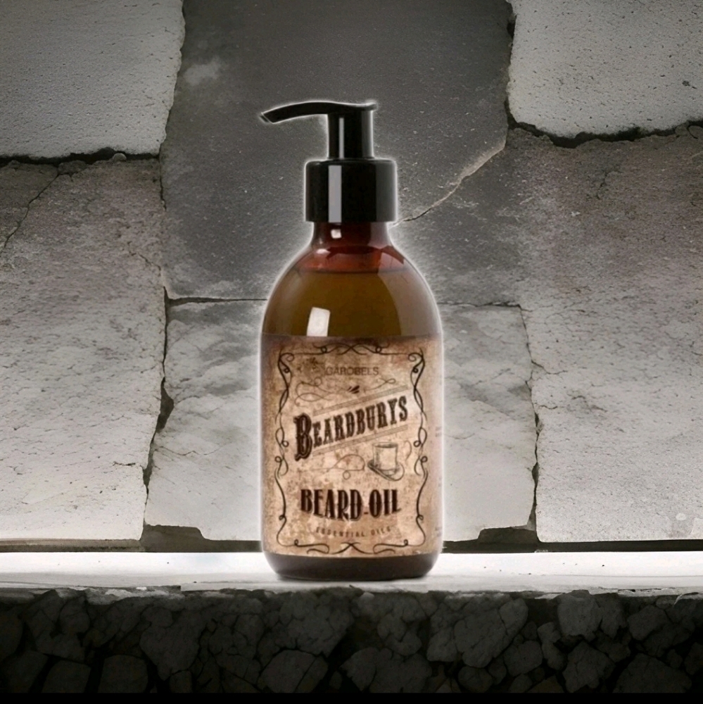 Carobels Beardburys Beard Oil, Beard Serum, Essential Organic Import from Spain